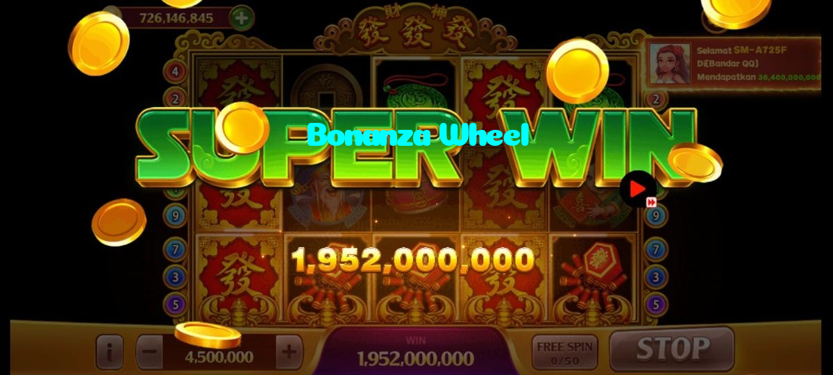 available types of Bonanza Wheel bet including pre-match live express and system bets